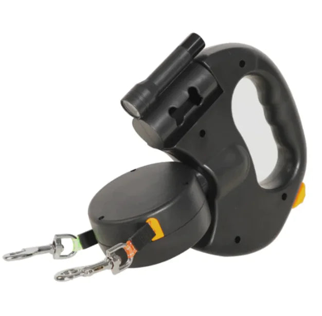 Auto Double Dog Leash Stylio