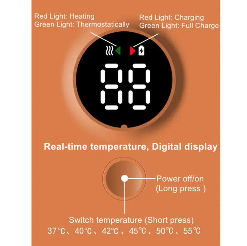 Portable Wireless Baby Bottle Warmer Trendivo