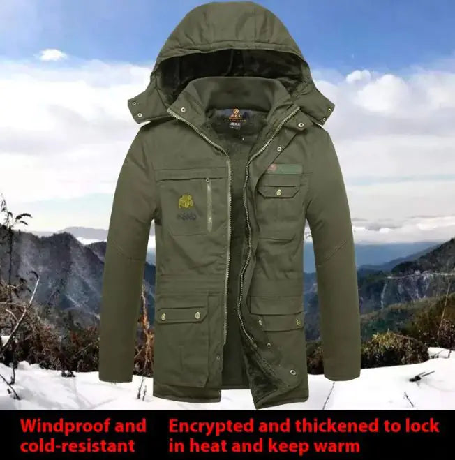Windproof And Cold-resistant Cotton-padded Jacket Trendivo