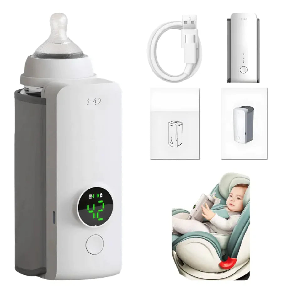 Portable Wireless Baby Bottle Warmer Trendivo