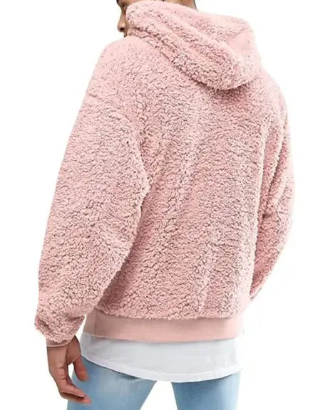 European American Wool And Fleece Hooded Men's Hoodie Trendivo