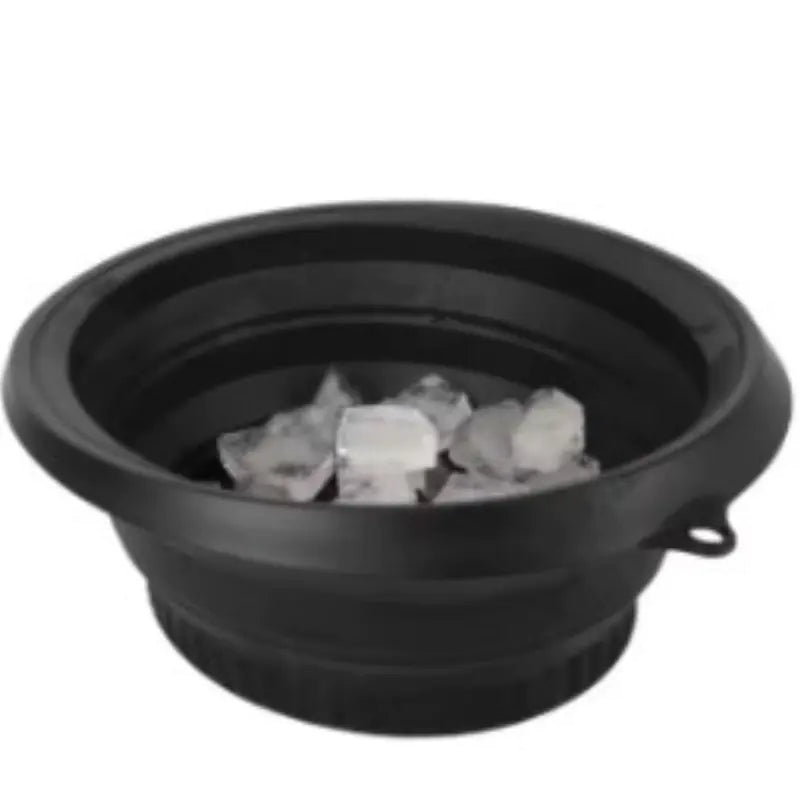 Collapsible Silicone Ice Basin Stylio