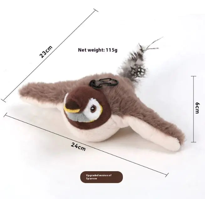 Flapping Bird Cat  Toy Stylio