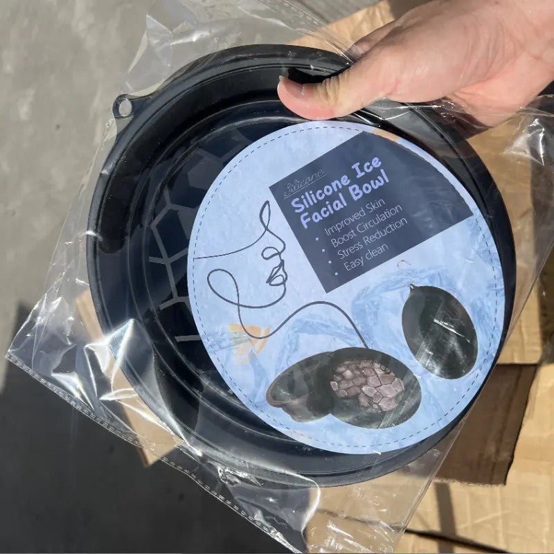 Collapsible Silicone Ice Basin Stylio