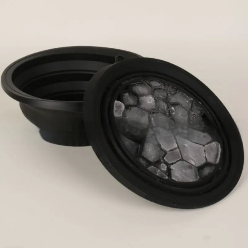 Collapsible Silicone Ice Basin Stylio