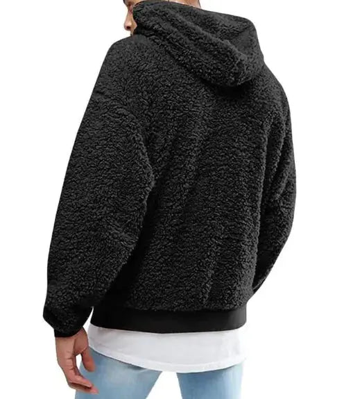 European American Wool And Fleece Hooded Men's Hoodie Trendivo