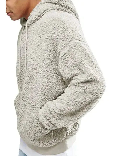 European American Wool And Fleece Hooded Men's Hoodie Trendivo