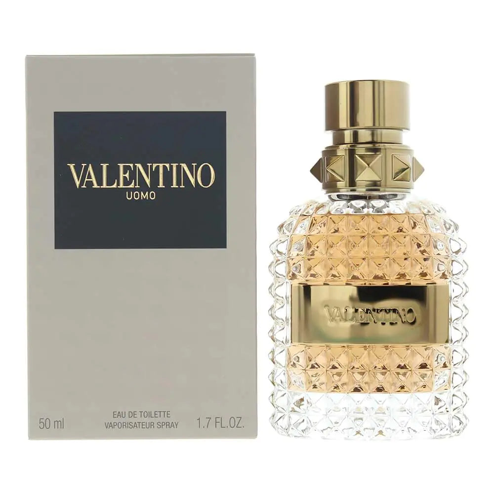 Valentino Uomo Eau De Toilette Spray for Men 1.7 Ounce Stylio